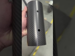 Tubos em rolos de fibra de carbono de alta resistência