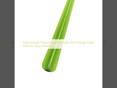 Palha de forma triangular de três asas de fibra de vidro de alta resistência para plantação de florestas